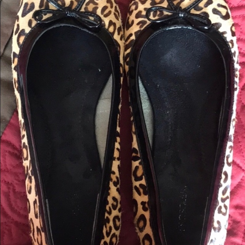 Leopard Print Flats